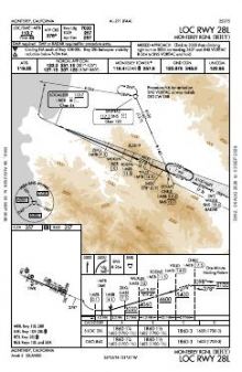 LOC RWY 28L chart preview