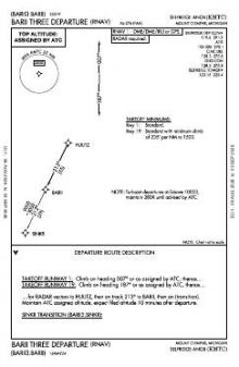 BARII THREE (RNAV) chart preview