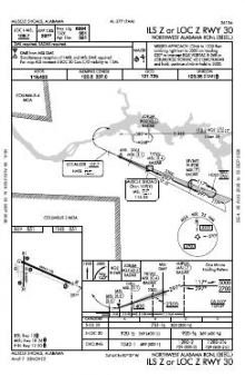 ILS Z OR LOC Z RWY 30 chart preview