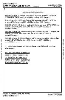 OZIEE FOUR (RNAV), CONT.1 chart preview