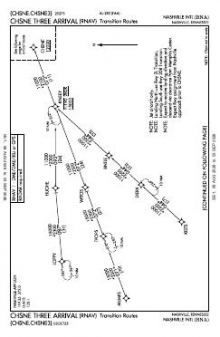 CHSNE THREE (RNAV) chart preview