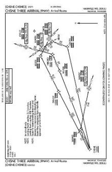 CHSNE THREE (RNAV), CONT.1 chart preview