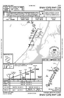RNAV (GPS) RWY 22R chart preview
