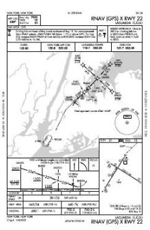 RNAV (GPS) X RWY 22 chart preview
