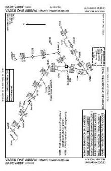VADDR ONE (RNAV) chart preview