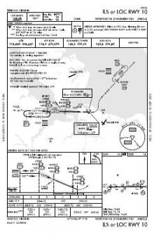 ILS OR LOC RWY 10 chart preview