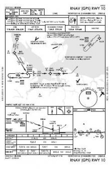 RNAV (GPS) RWY 10 chart preview