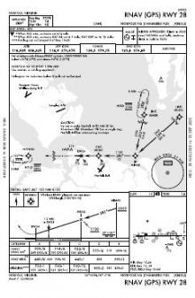 RNAV (GPS) RWY 28 chart preview