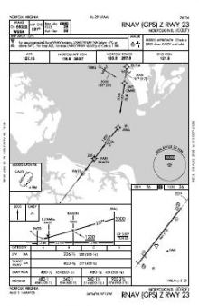 RNAV (GPS) Z RWY 23 chart preview