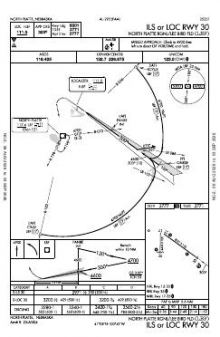 ILS OR LOC RWY 30 chart preview