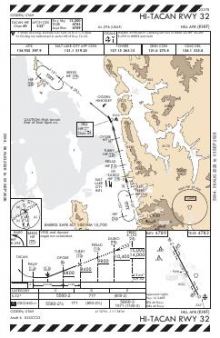 HI-TACAN RWY 32 chart preview