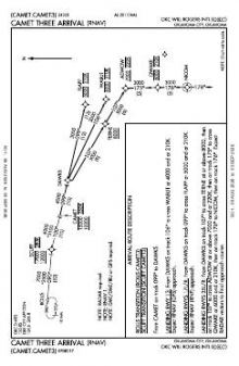 CAMET THREE (RNAV) chart preview