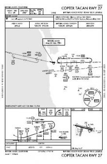 COPTER TACAN RWY 27 chart preview