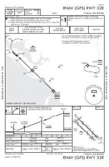 RNAV (GPS) RWY 32R chart preview