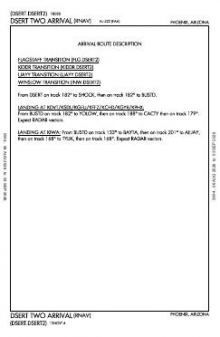 DSERT TWO (RNAV), CONT.1 chart preview