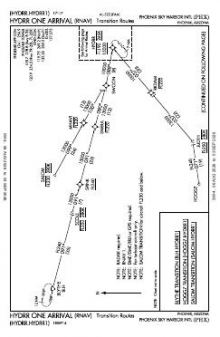 HYDRR ONE (RNAV) chart preview
