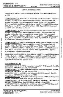 HYDRR ONE (RNAV), CONT.2 chart preview
