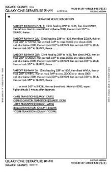 QUAKY ONE (RNAV), CONT.1 chart preview
