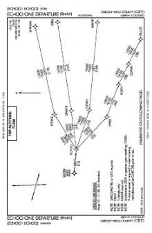 ECHOO ONE (RNAV) chart preview