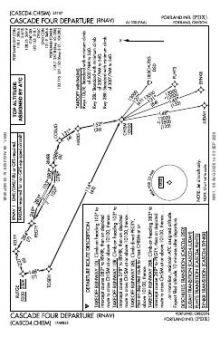 CASCADE FOUR (RNAV) chart preview