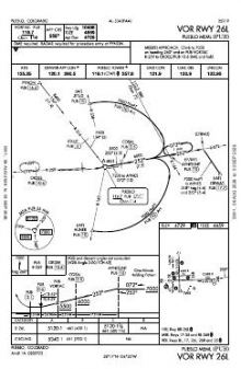 VOR RWY 26L chart preview