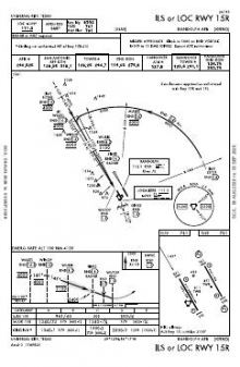 ILS OR LOC RWY 15R chart preview