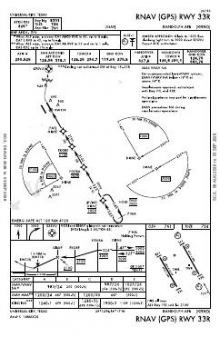 RNAV (GPS) RWY 33R chart preview