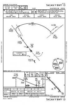 TACAN Y RWY 13 chart preview