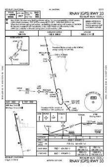 RNAV (GPS) RWY 33 chart preview