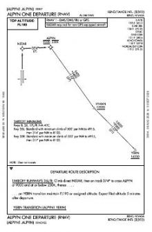 ALPYN ONE (RNAV) chart preview
