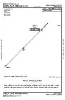 ORRCA ONE (RNAV) chart preview