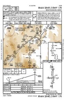 RNAV (RNP) Z RWY 17R chart preview