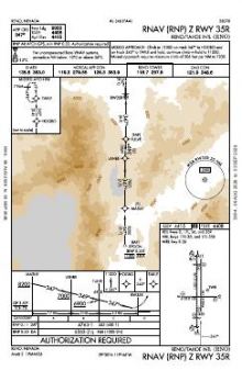 RNAV (RNP) Z RWY 35R chart preview