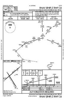 RNAV (RNP) Z RWY 24 chart preview