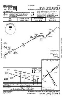 RNAV (RNP) Z RWY 06 chart preview