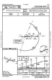 VOR/DME RWY 27 chart preview