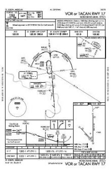 VOR OR TACAN RWY 17 chart preview