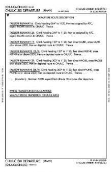 CHUUC SIX (RNAV), CONT.1 chart preview