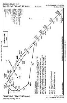 DRUSE FIVE (RNAV) chart preview