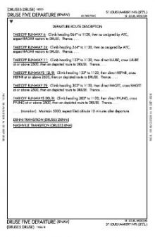 DRUSE FIVE (RNAV), CONT.1 chart preview
