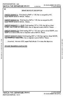 NATCA FIVE (RNAV), CONT.1 chart preview