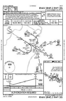 RNAV (RNP) Z RWY 30L chart preview
