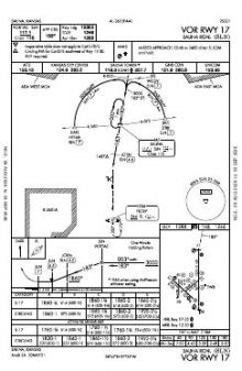 VOR RWY 17 chart preview