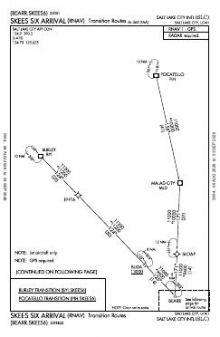 SKEES SIX (RNAV) chart preview