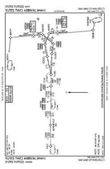 YUTES TWO (RNAV) chart preview