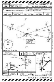 HI-VOR Z OR TACAN RWY 21 chart preview