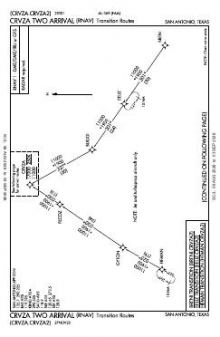 CRVZA TWO (RNAV) chart preview