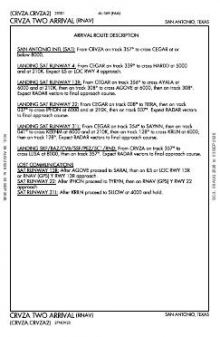 CRVZA TWO (RNAV), CONT.2 chart preview