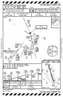 HI-TACAN Z RWY 34 chart preview