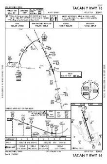 TACAN Y RWY 16 chart preview